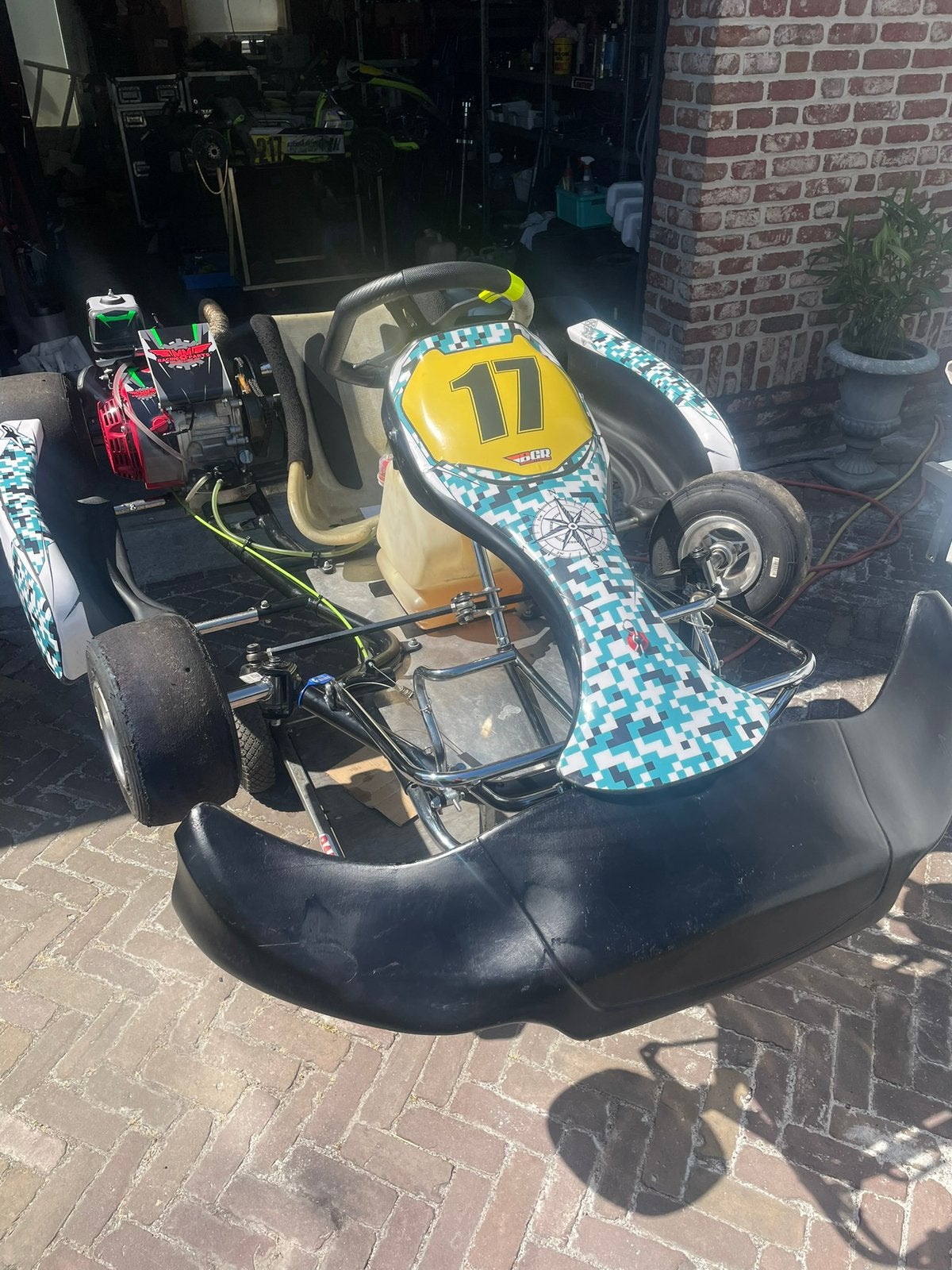 Nette Parolin kit kart 2023., Ophalen, Zo goed als nieuw, Kart