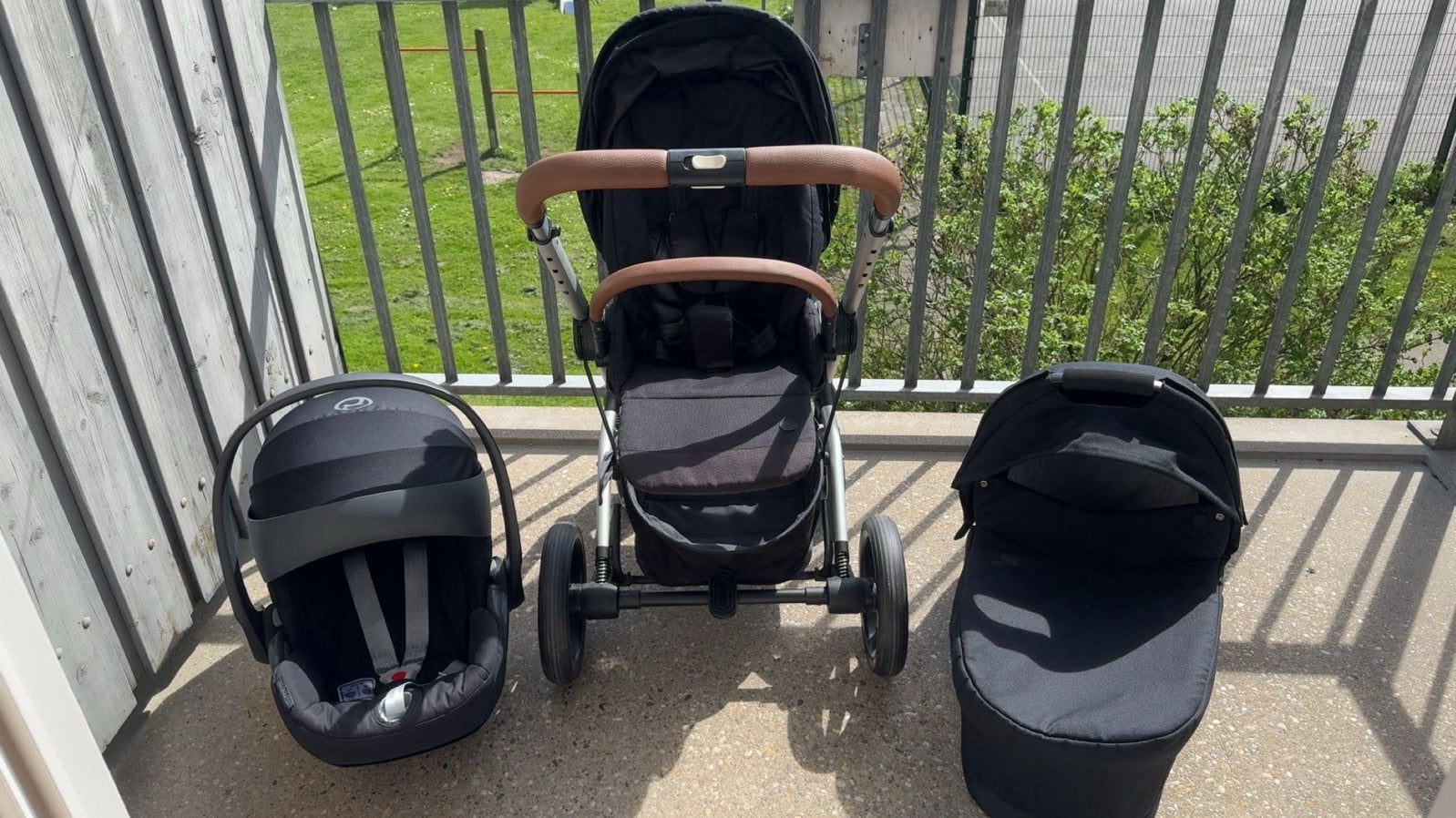 Cybex Kinderwagen 3-in-1 Set met Maxi-Cosi, Overige merken, Gebruikt, Ophalen of Verzenden, Combiwagen