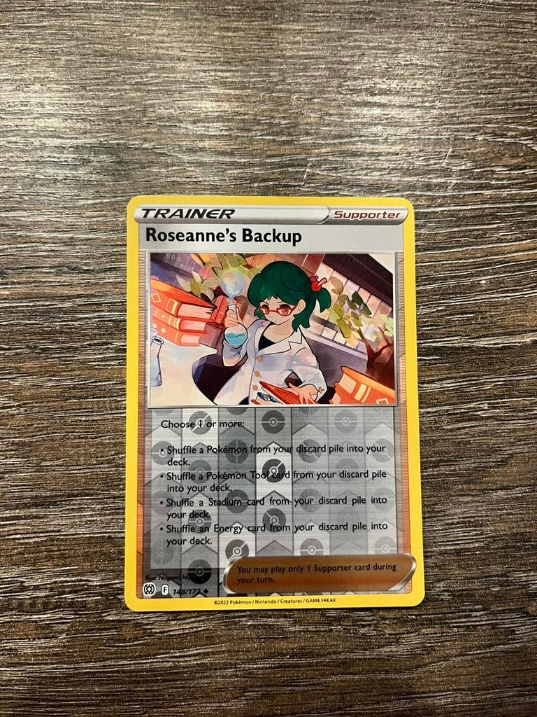 Roseanne’s Backup BRS 148/172 reverse holo, Ophalen of Verzenden, Zo goed als nieuw