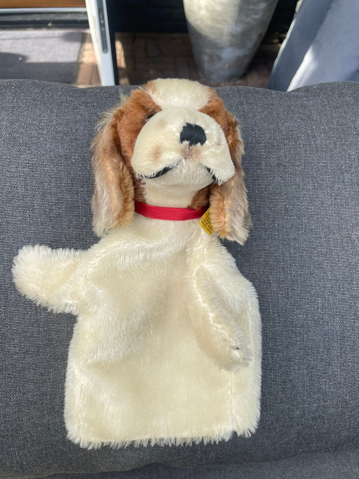 Steiff handpop Cockie, Ophalen of Verzenden, Gebruikt, Overige typen, Steiff