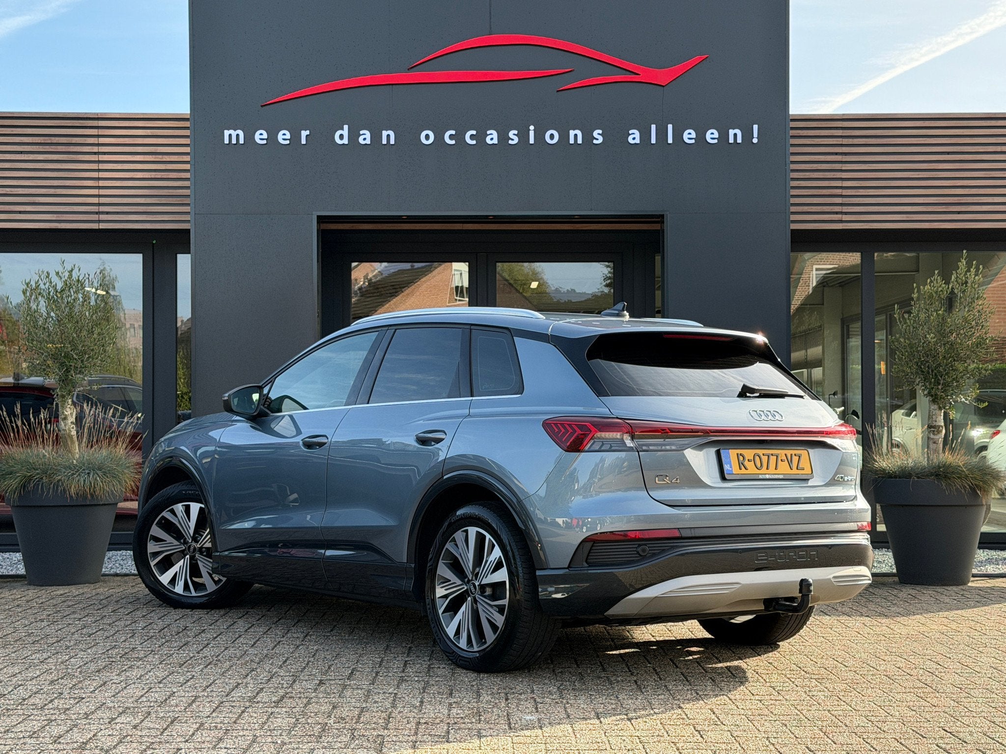Audi Q4 40 E-TRON 77 Kwh | Edition Advanced Plus | BTW | ACC, Auto's, Gebruikt, Blauw, Origineel Nederlands, Q4 e-tron