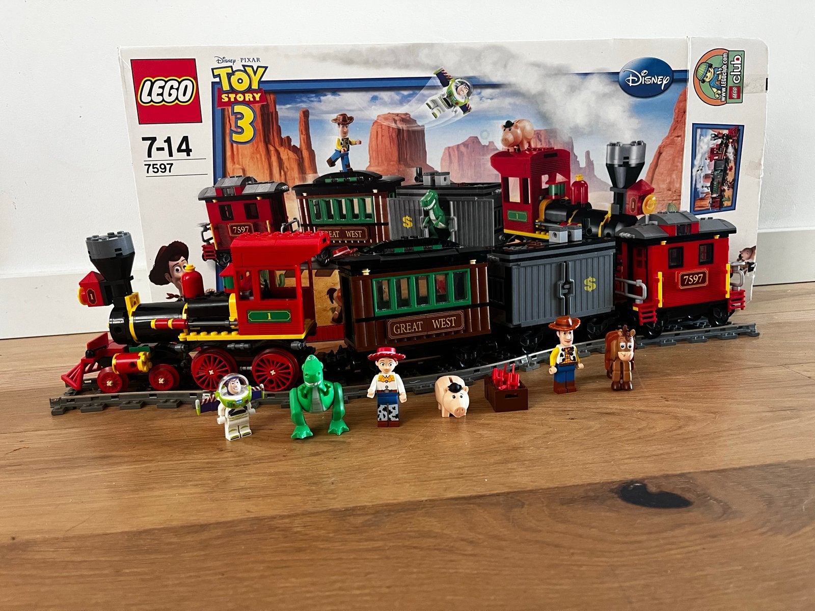 Lego Toy Story 3 Western Train Chase 7597, Lego, Ophalen of Verzenden, Zo goed als nieuw, Disney