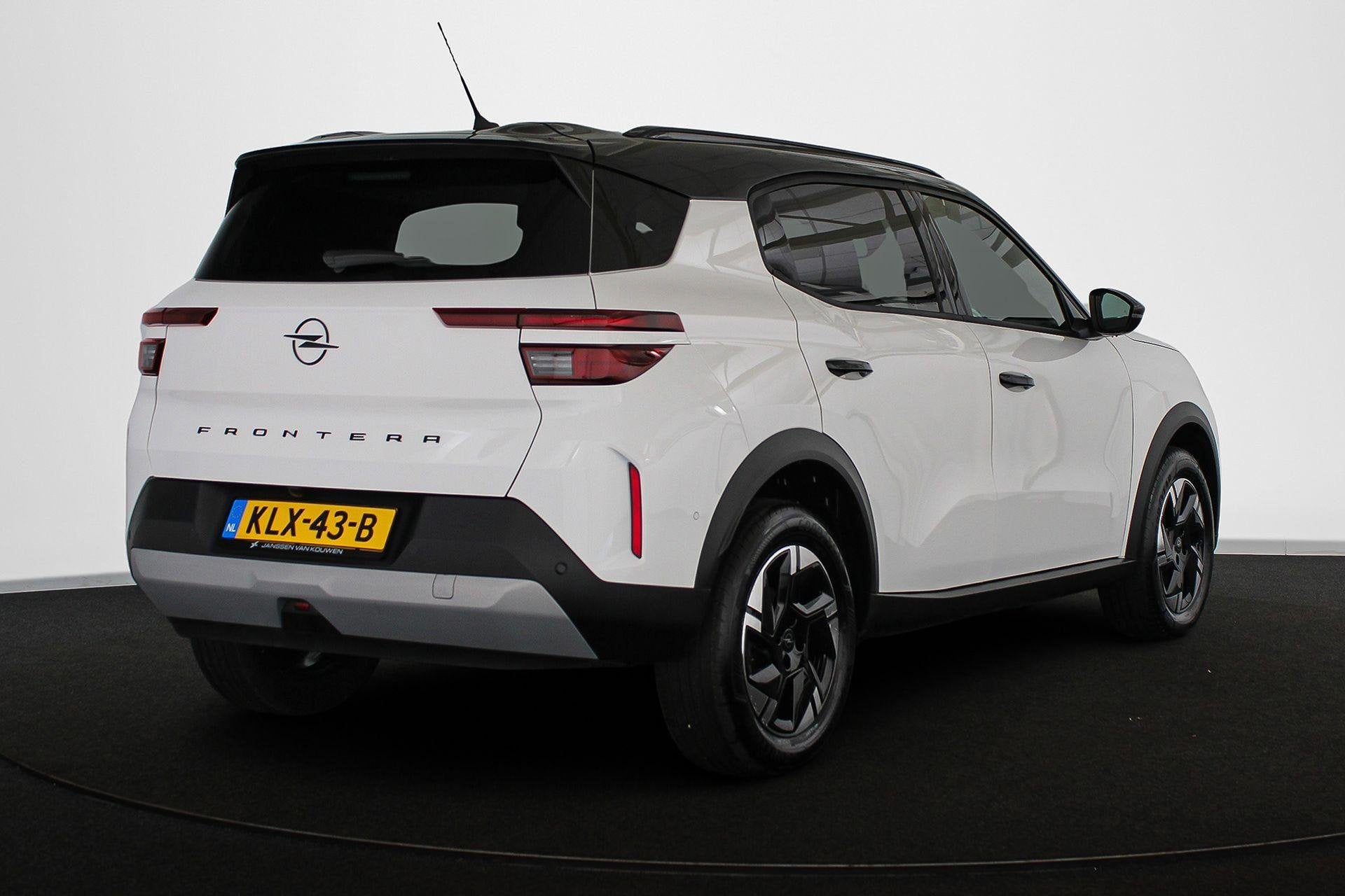 Opel Frontera Extended range Electric GS 54 kWh Stuur-Stoelv, Auto's, Stof, Gebruikt, Wit, Frontera