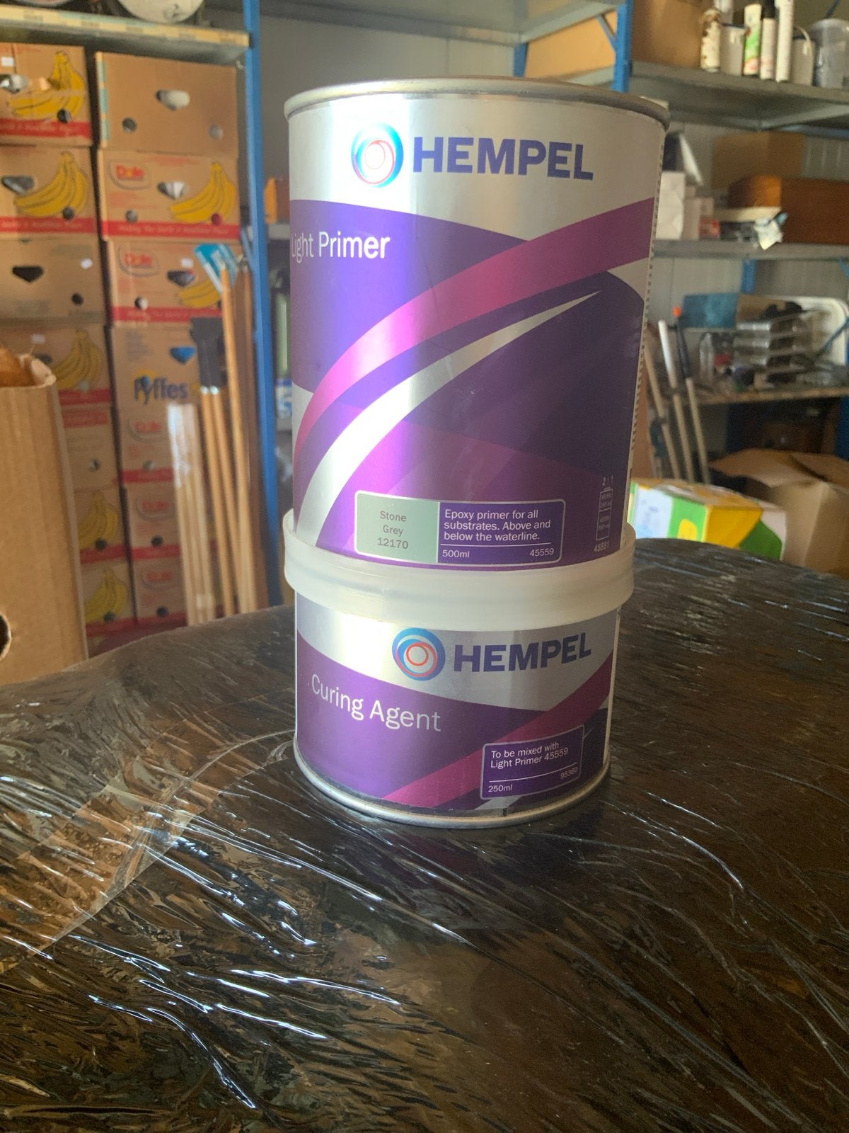 Hempel Light Primer & Curing Agent - Epoxy primer, Watersport en Boten, Ophalen, Nieuw, Verven