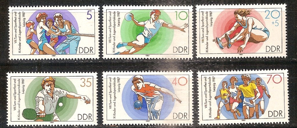 DDR 3111-3116 pf, Ophalen of Verzenden, DDR, Postfris