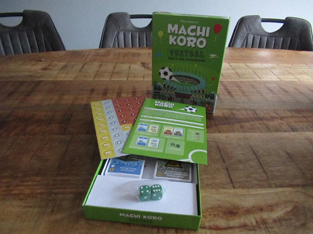 NIEUW Machi Koro Voetbal Bouw je eigen voetbalimperium spel, Ophalen of Verzenden, Nieuw