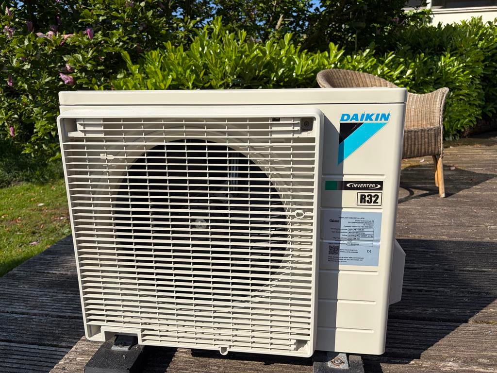 Daikin Inverter R32 Airconditioning Buitenunit& Binnenunit, Ophalen, Gebruikt