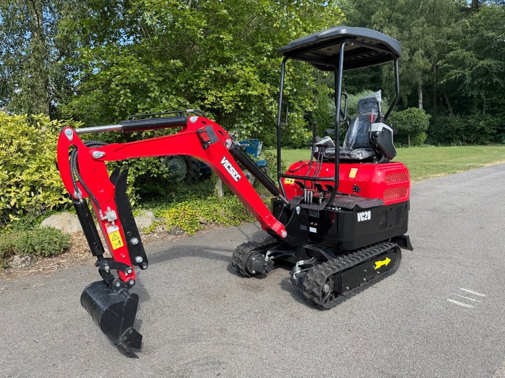 Vicsec VC20 minigraafmachine, minikraan, graafmachine NIEUW!, Ophalen, Graafmachine