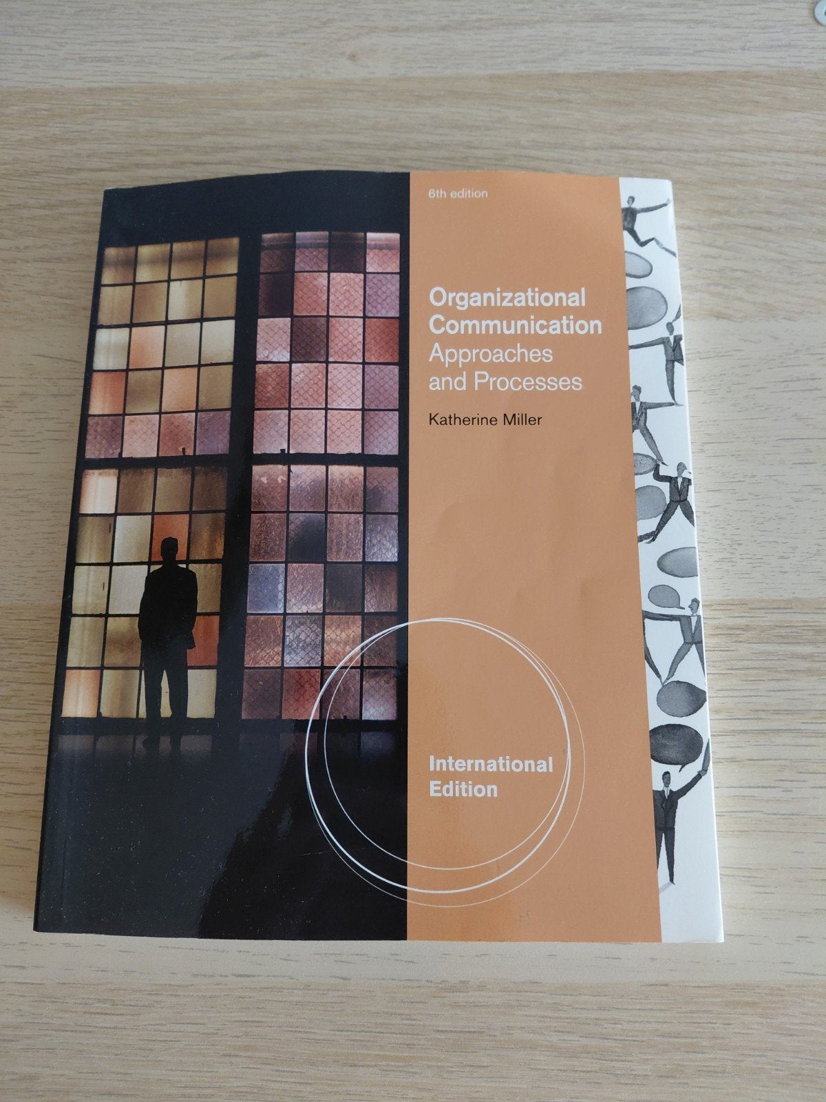 Organizational Communication - Katherine Miller (6e editie), Katherine Miller, Zo goed als nieuw, Gamma, HBO