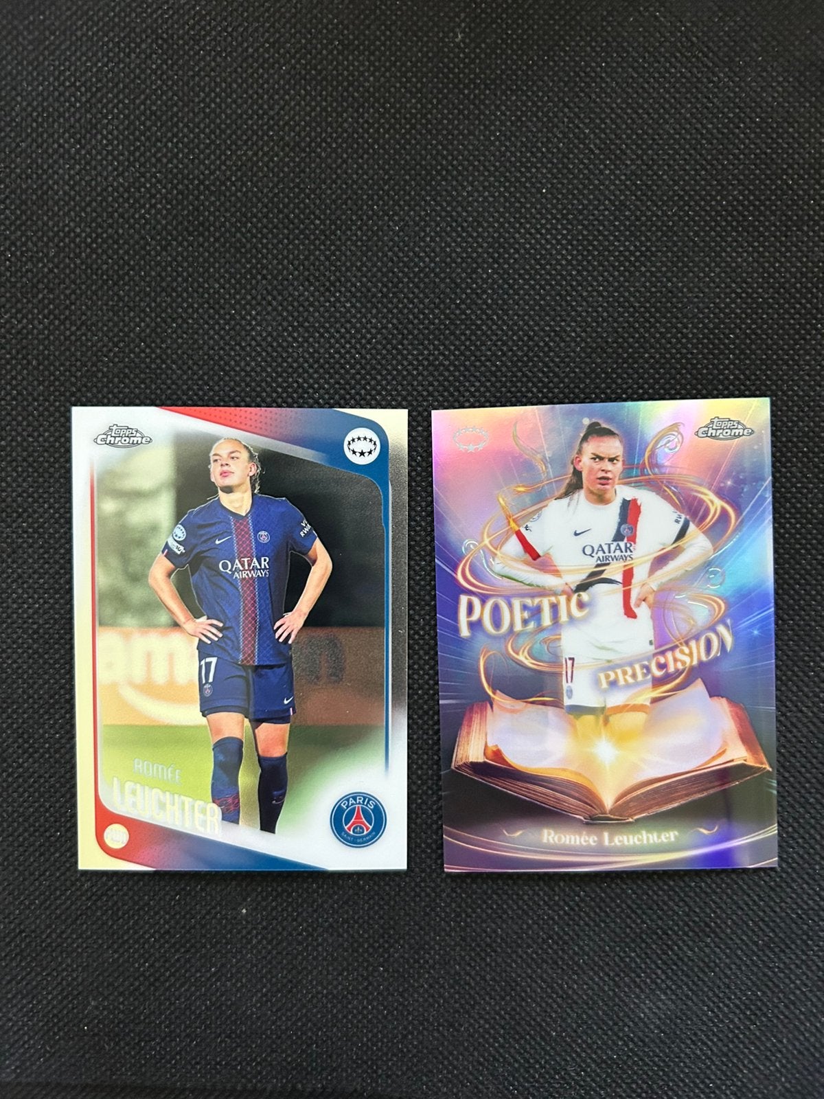 Twee Romee Leuchter kaartjes, Ophalen of Verzenden, Zo goed als nieuw, Plaatje