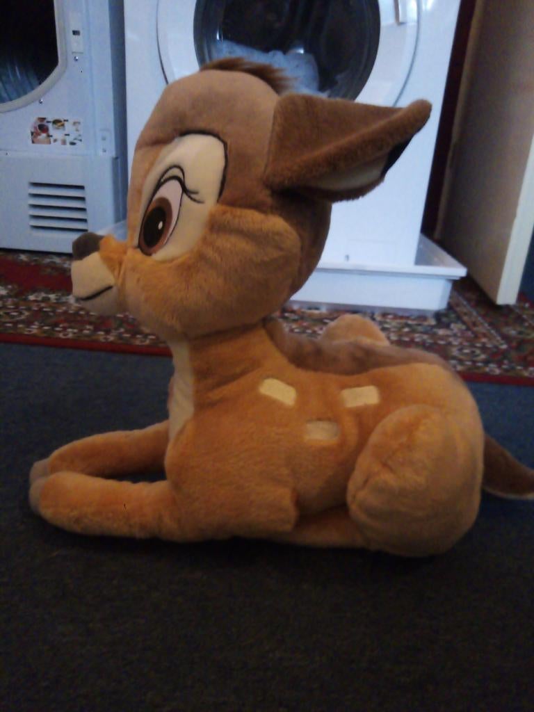 Bambi en Aristocat knuffel., Verzamelen, Disney, Ophalen of Verzenden, Zo goed als nieuw, Knuffel