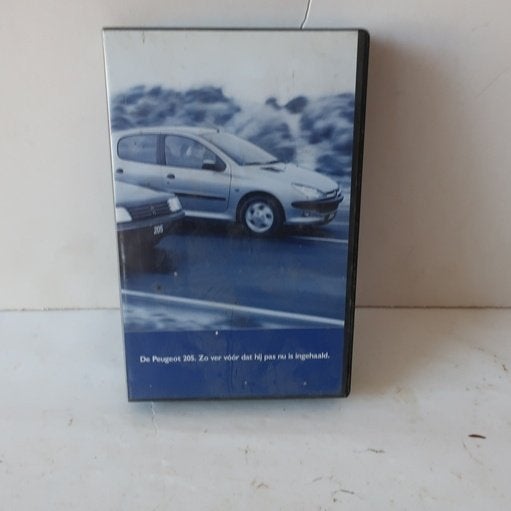 Peugeot 205 en 206 video band VHS origineel, Ophalen of Verzenden, Gebruikt, Auto's