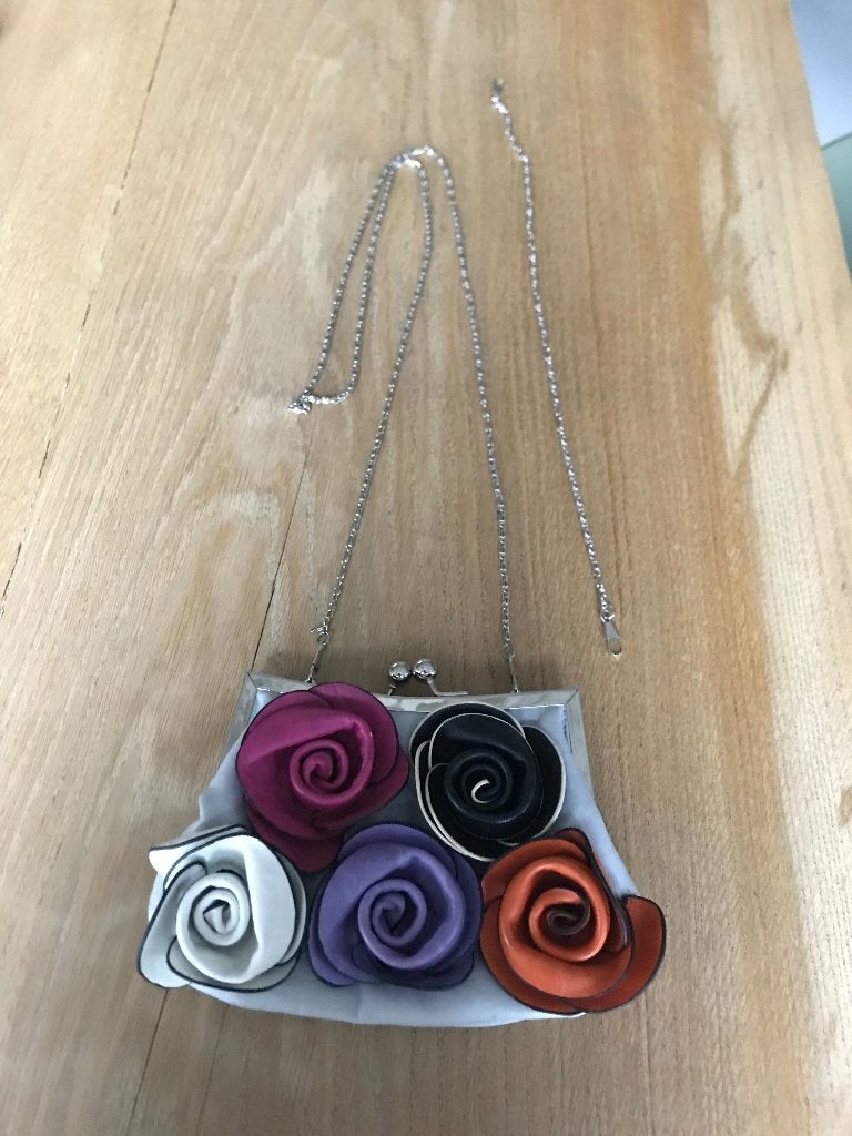 klein tasje met bloemen, Ophalen of Verzenden, Avondtasje
