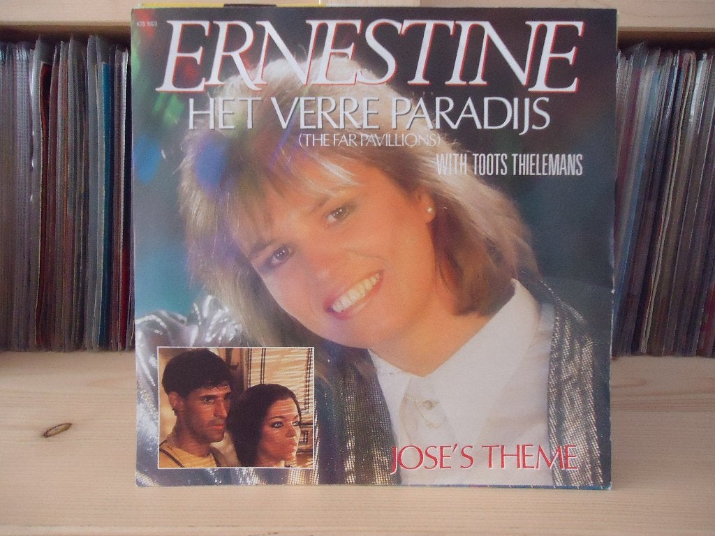 7" Single Ernestine - Het Verre Paradijs / Jose's Theme, Gebruikt, 7 inch, Ophalen of Verzenden, Pop