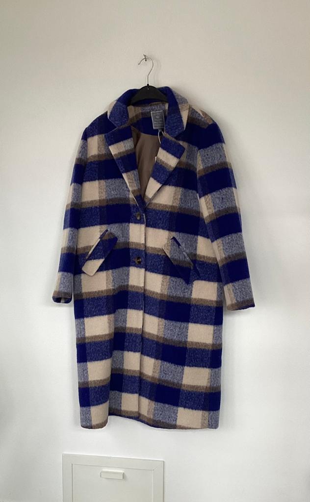 GEISHA nieuwe jas,mt S, Kleding | Dames, Jassen | Winter, Ophalen of Verzenden, Nieuw, Maat 36 (S), Blauw