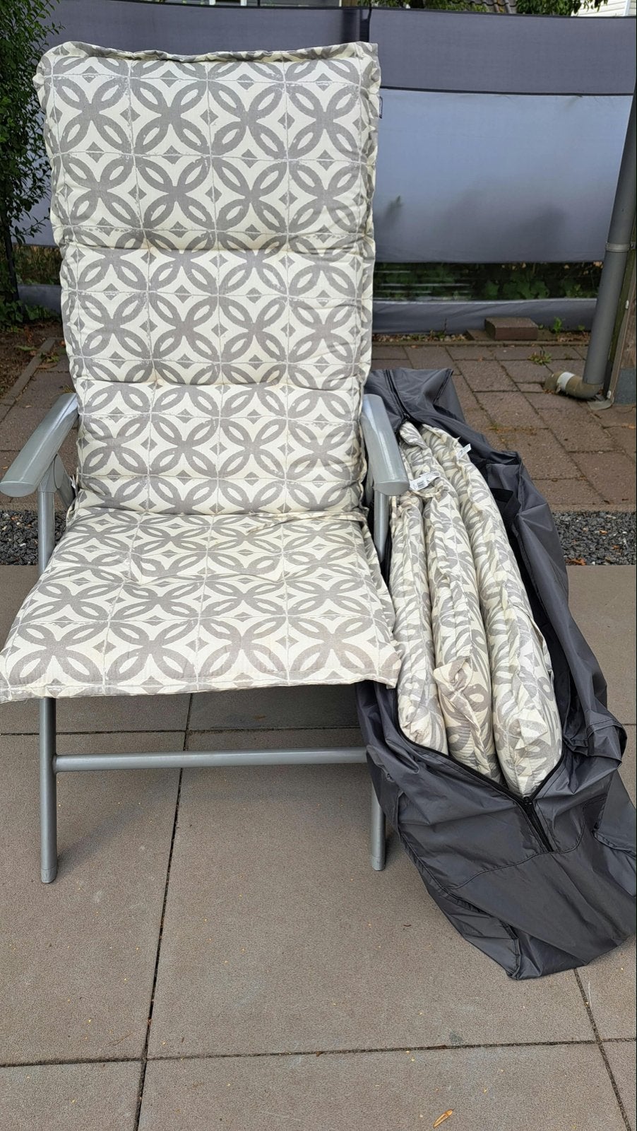 Hartman tuinstoelkussens (4 stuks) - Zo goed als nieuw, Tuin en Terras, Ophalen, Zo goed als nieuw, Overige materialen