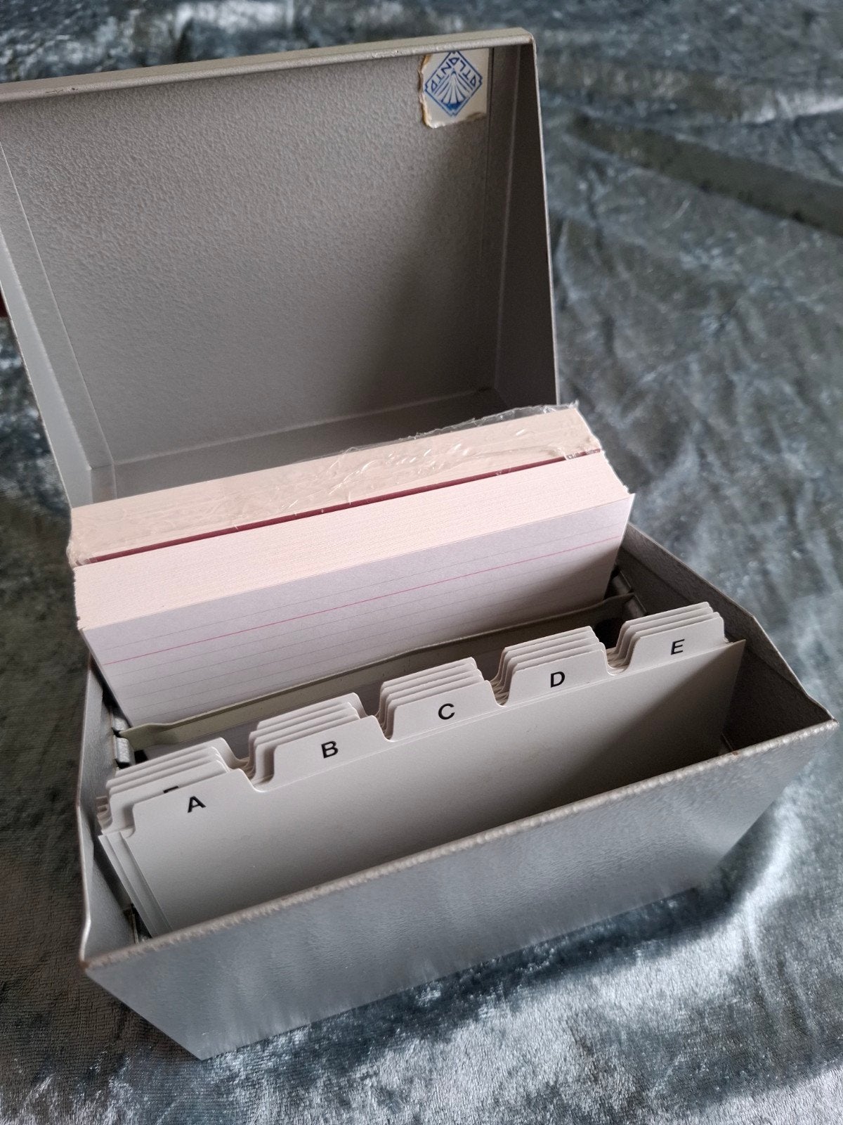 Complete kaartenbak met extra inhoud, Ophalen of Verzenden, Gebruikt