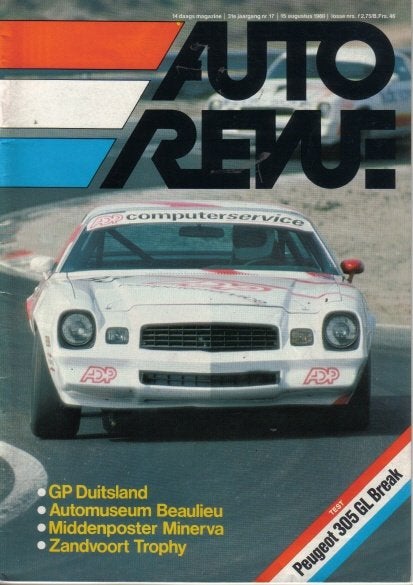Autorevue 17 1980 : Peugeot 305GL Break - Mitsubishi Sapporo, Ophalen of Verzenden, Gelezen, Algemeen