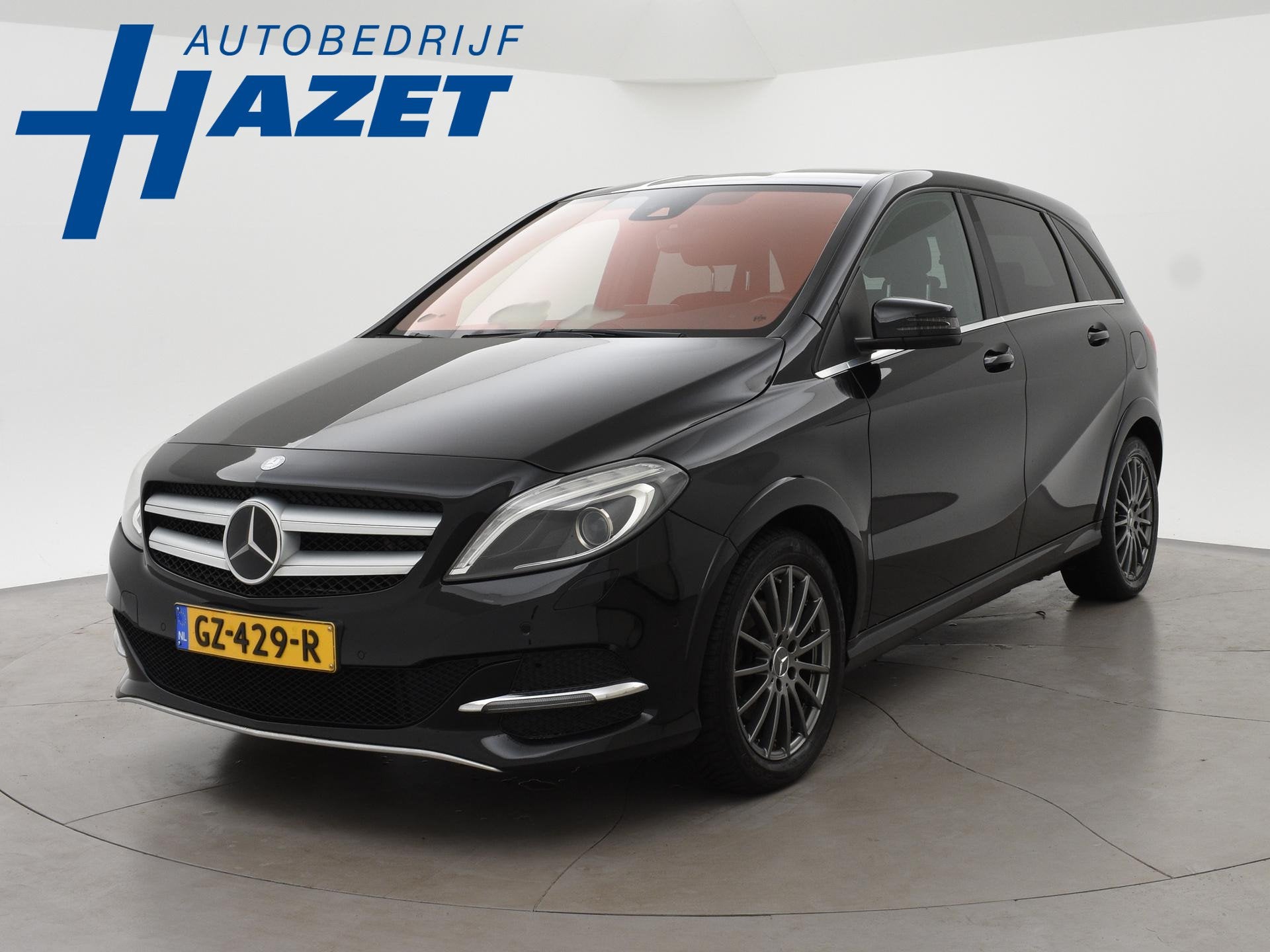 Mercedes-Benz B-klasse 250e 28 kWh VOLLEDIG ELEKTRISCH AUT., Auto's, Stof, Gebruikt, Zwart, 180 min