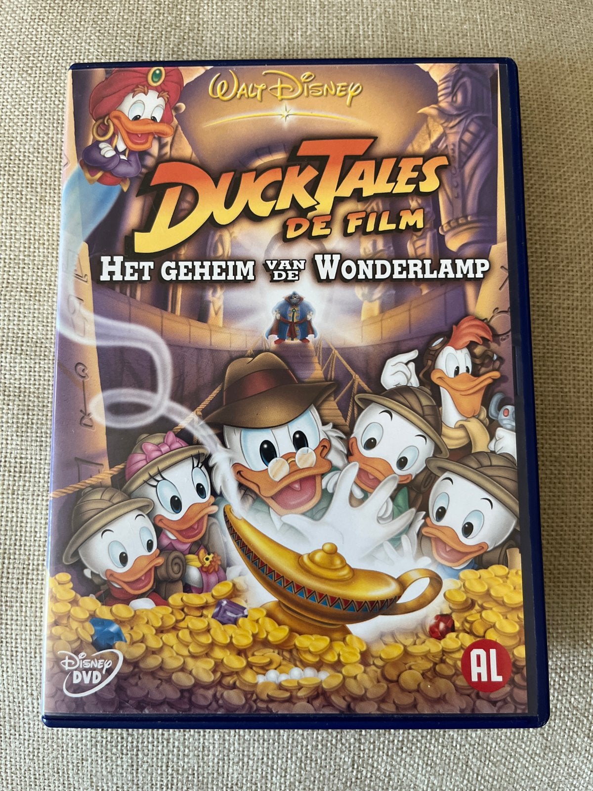 DuckTales De Film: Het Geheim van de Wonderlamp DVD, Avontuur, Alle leeftijden, Ophalen of Verzenden, Zo goed als nieuw