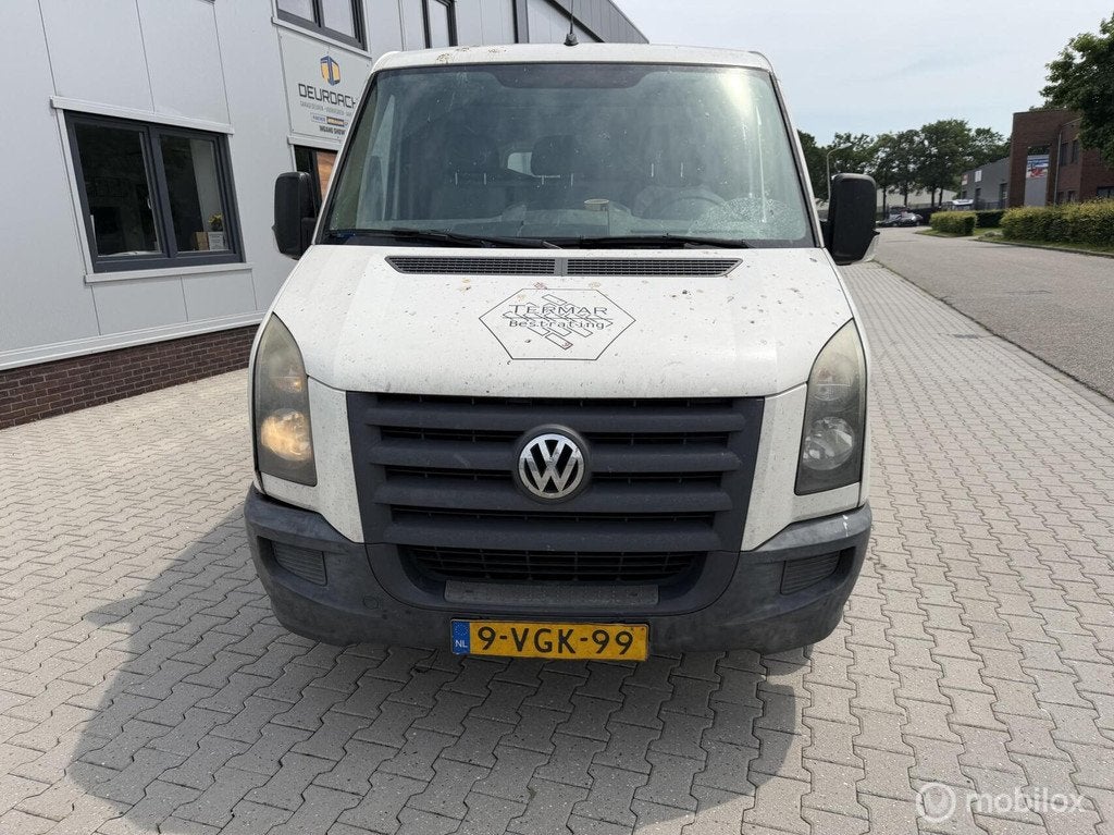 Volkswagen Crafter Bestel 32 2.5 TDI L2H1 erco, Auto's, Bestelauto's, Automaat, 136 pk, Gebruikt, Beige