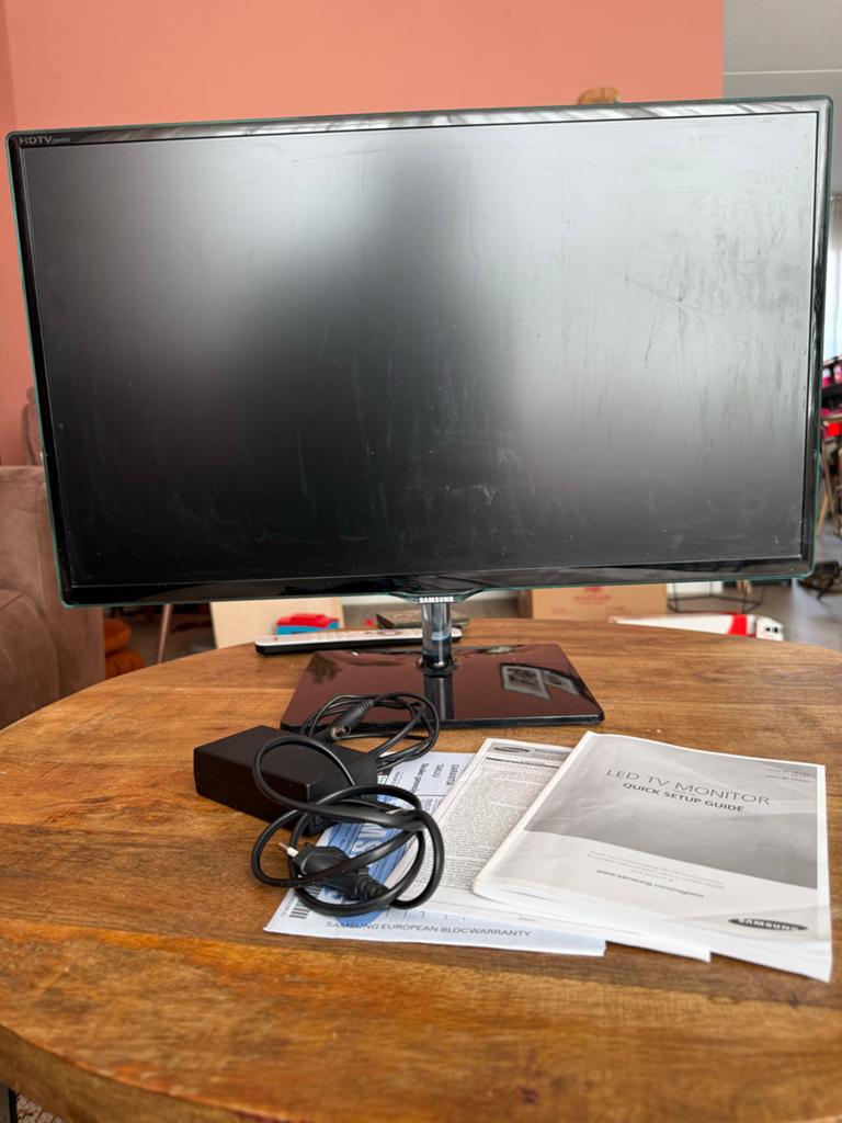Samsung T27D390EW Televisie met defect (dubbel beeld), Ophalen, 50 Hz, Samsung, 100 cm of meer