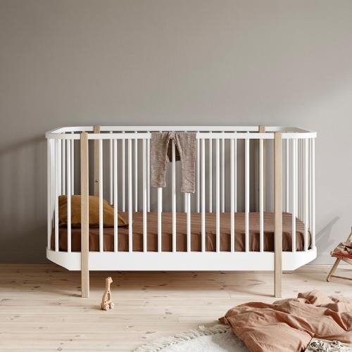 Oliver Furniture Wood Ledikant 70x140 cm incl. matras, Gebruikt, 70 tot 85 cm, 140 tot 160 cm, Ophalen