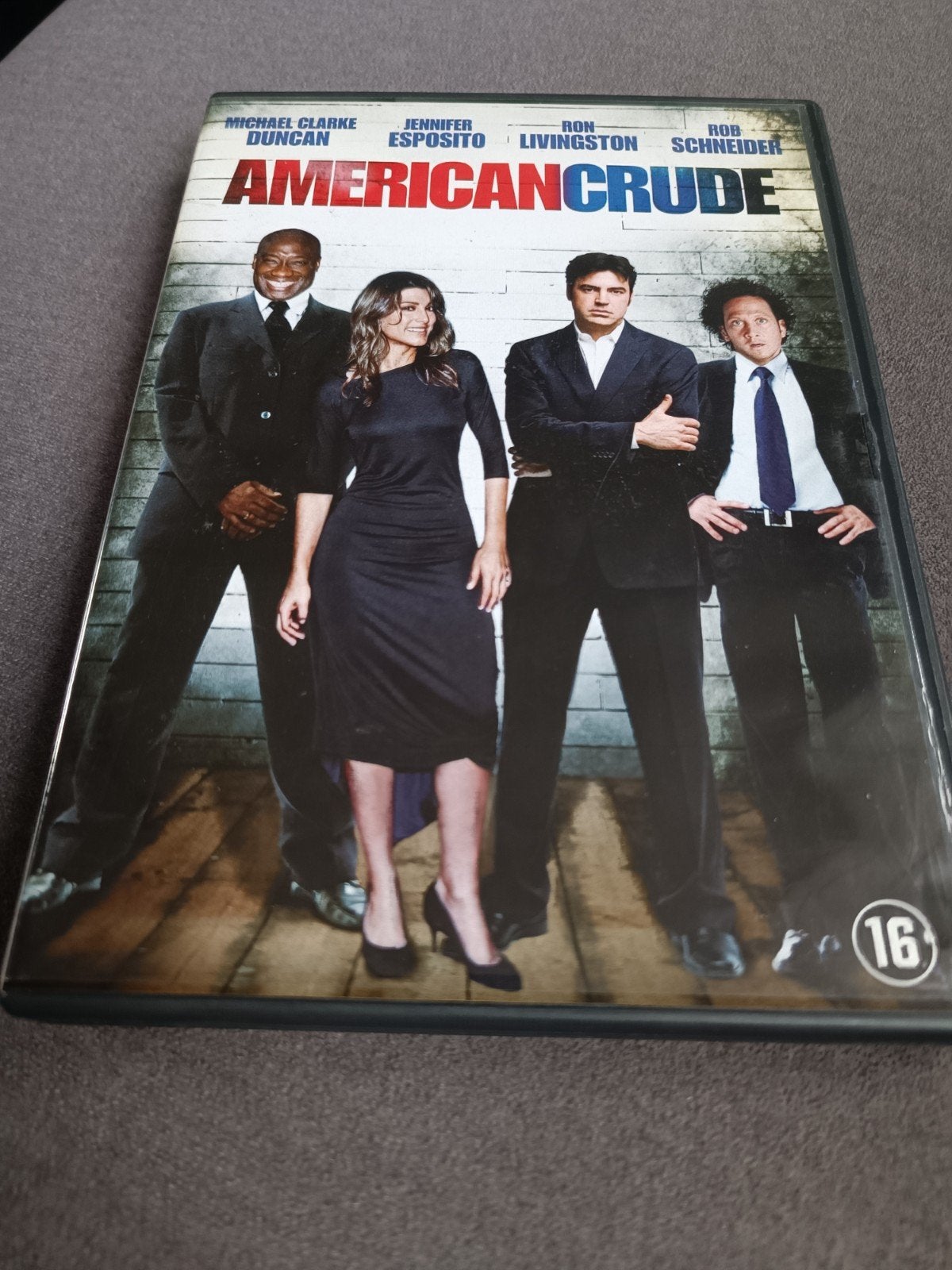 American crude - dvd, Vanaf 16 jaar, Ophalen of Verzenden, Zo goed als nieuw, Romantische komedie