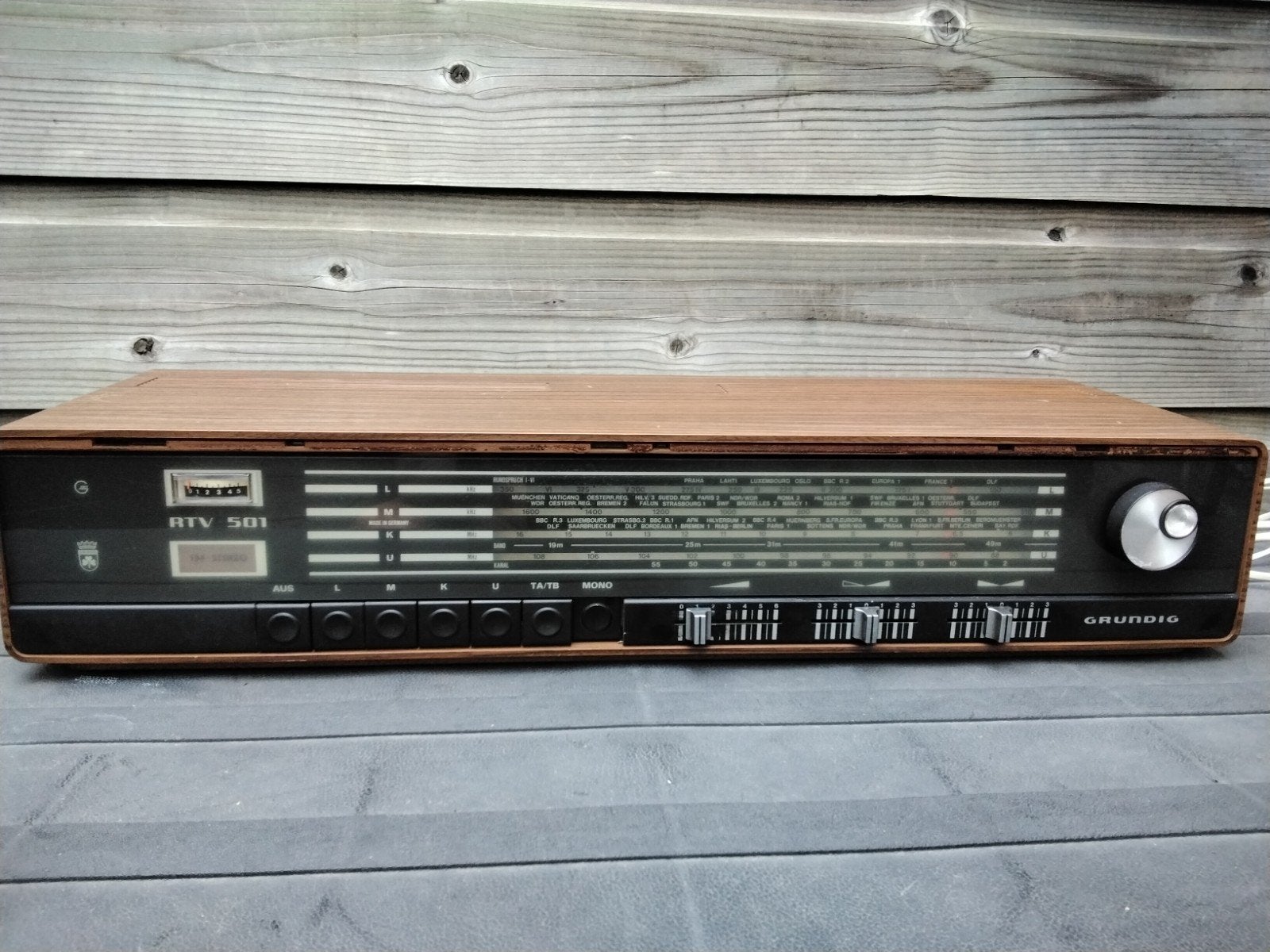 Grundig rtv 501 uit 1971-1972, Ophalen of Verzenden, Gebruikt, Radio