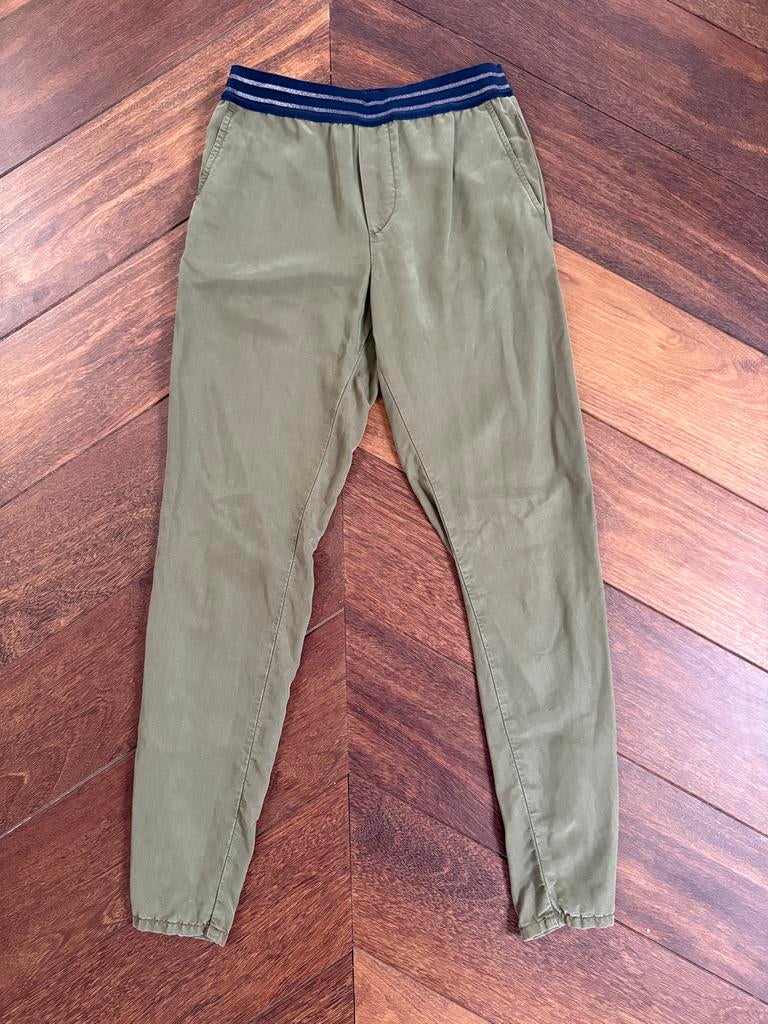 Chloé Stora broek maat 34 (XS), Kleding | Dames, Ophalen of Verzenden, Maat 34 (XS) of kleiner, Groen, Lang