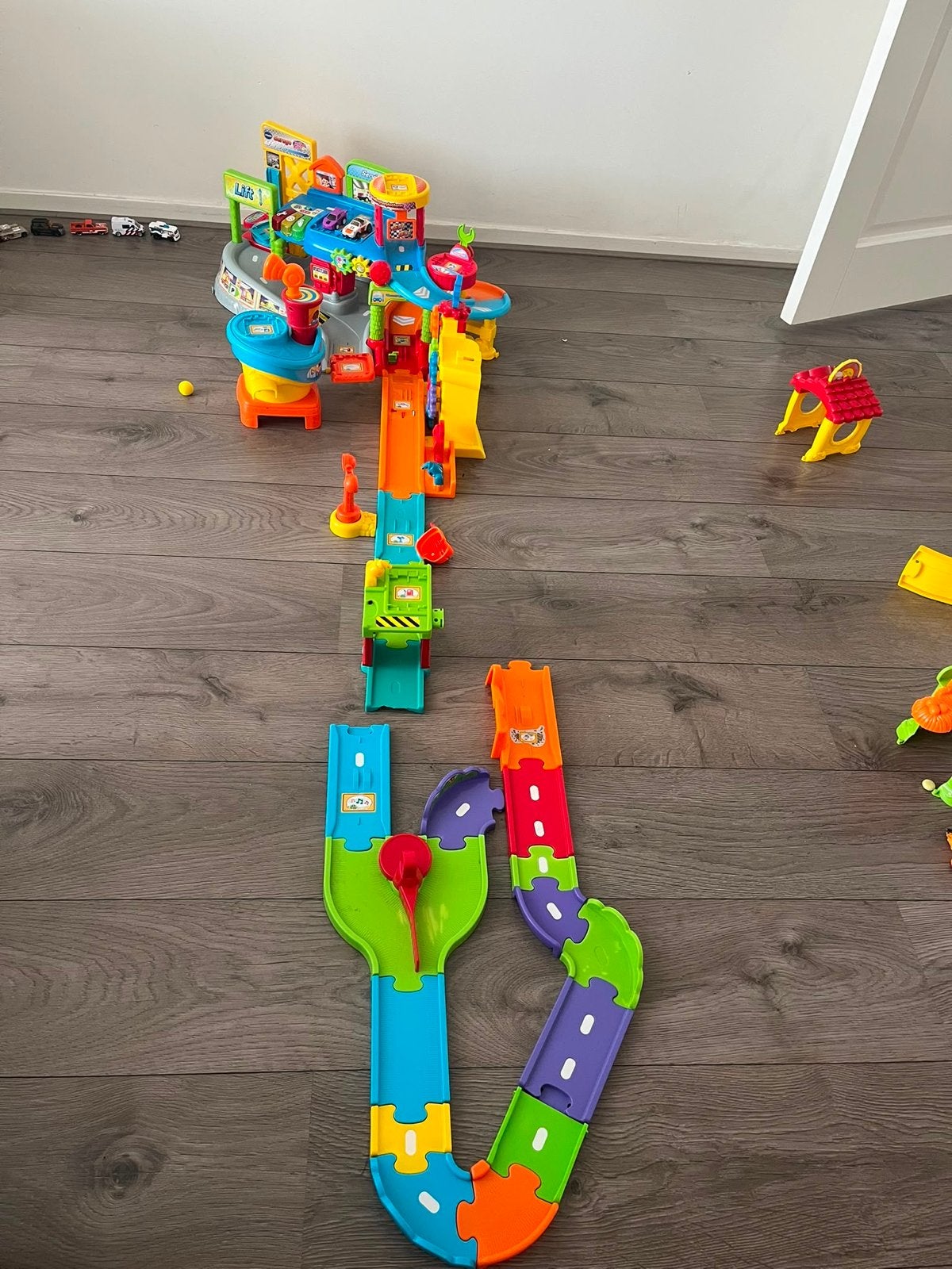 VTech Toet Toet Auto's Garage en Baandelen, Ophalen, Gebruikt