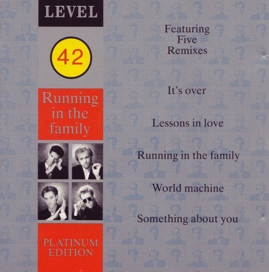 Level 42 – Running In The Family CD, Ophalen, 1980 - 1989, Zo goed als nieuw