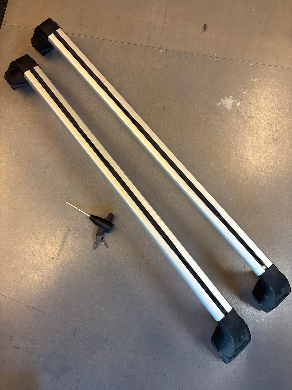 Originele VW Dakdragers voor Golf 7 (vanaf 2012), Auto diversen, Ophalen, Gebruikt