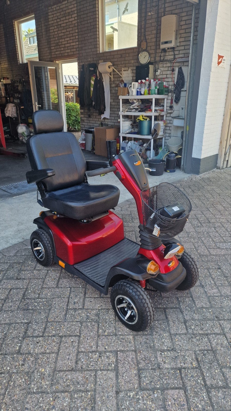 Scootmobiel Practicomfort, Ophalen, Zo goed als nieuw, Overige merken, 16 km/u of meer