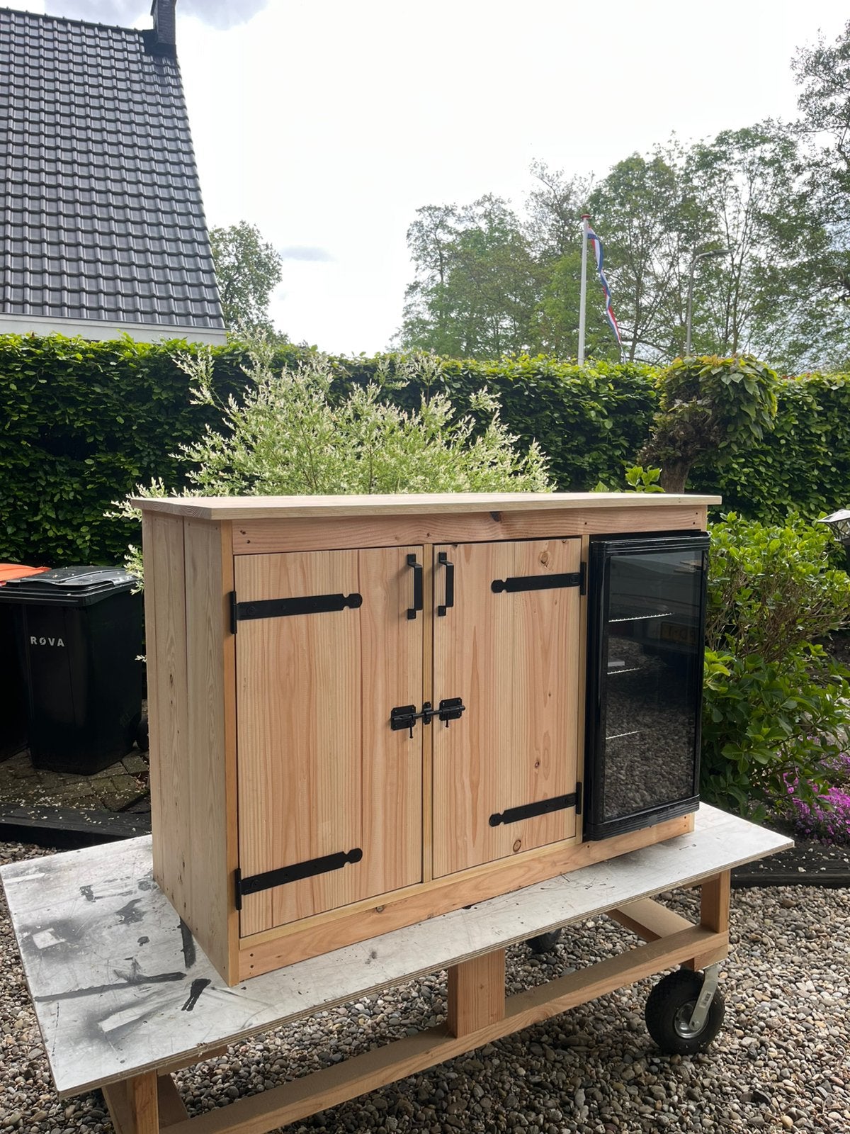 Douglas Buitenkeuken! Snel leverbaar!, Tuin en Terras, Ophalen, Zo goed als nieuw, Houtskool