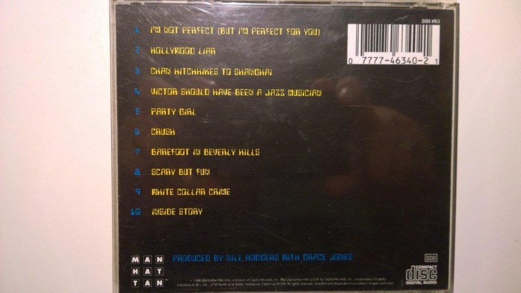 Grace Jones - Inside Story, Ophalen of Verzenden, Zo goed als nieuw