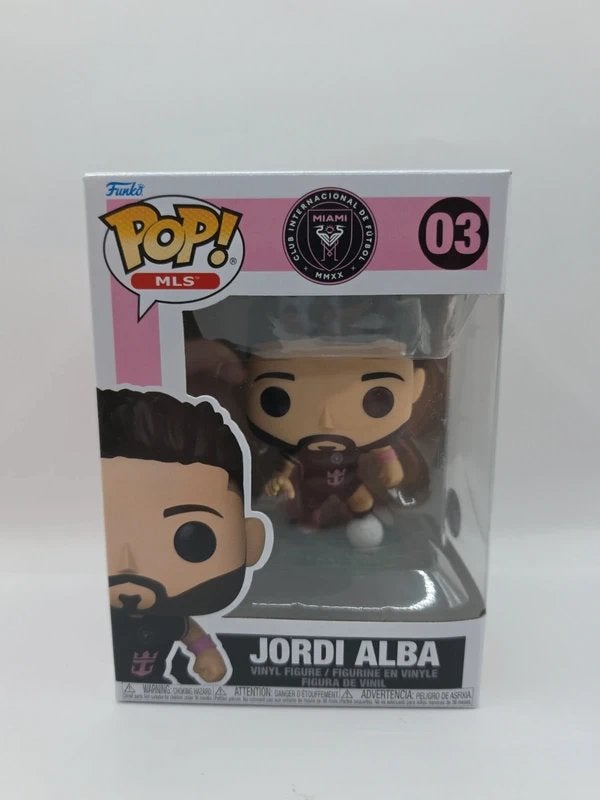 Funko Pop MLS Jordi Alba #03 Inter Miami, Funko, LLC 2802 Wetmore Avenue Everett, WA 98201, USA E-mail: support@funko.com, Funko, LLC 2802 Wetmore Avenue Everett, WA 98201, USA E-mail: support@funko.com