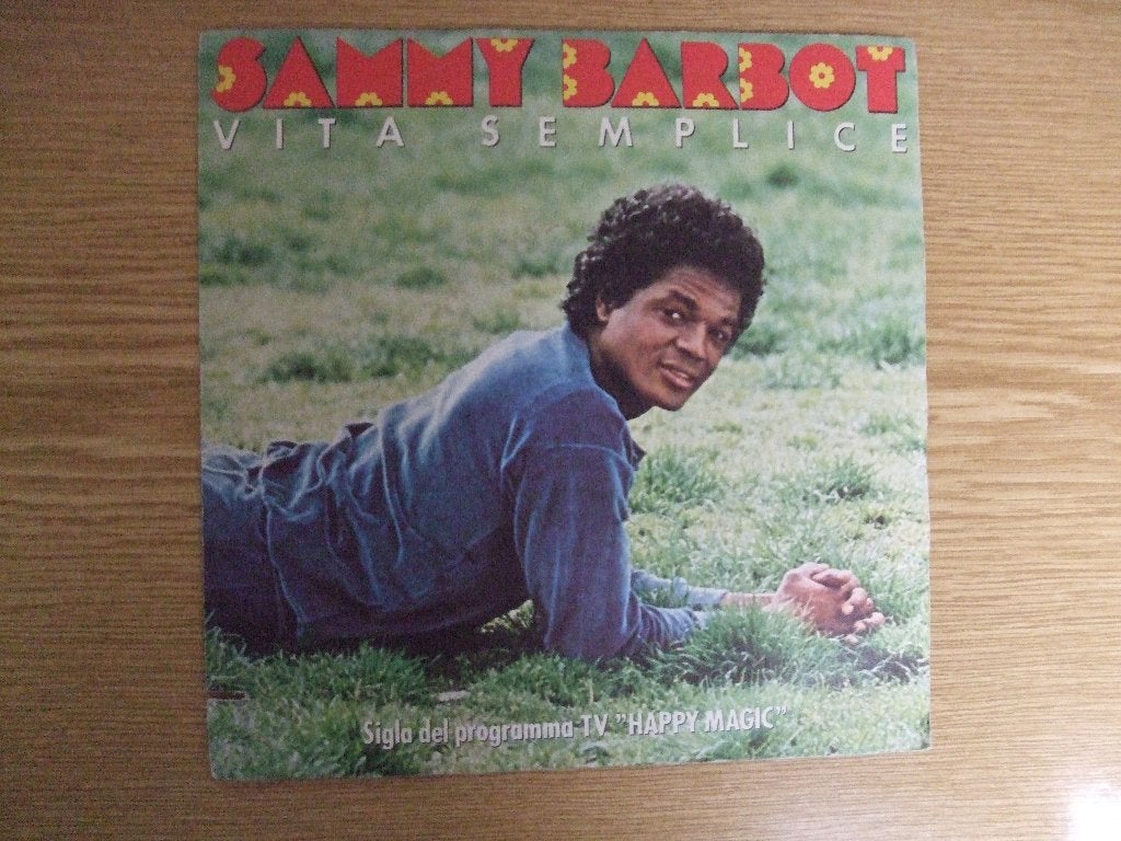 SAMMY BARBOT    VITA SEMPLICE / DONNA VIENI VIA, 7 inch, Ophalen of Verzenden, Zo goed als nieuw, Pop