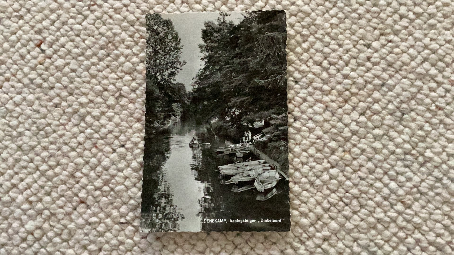 Ansichtkaart Denekamp Aanlegsteiger “Dinkeloord” 1963. 987, Ophalen of Verzenden, 1960 tot 1980, Gelopen, Overijssel