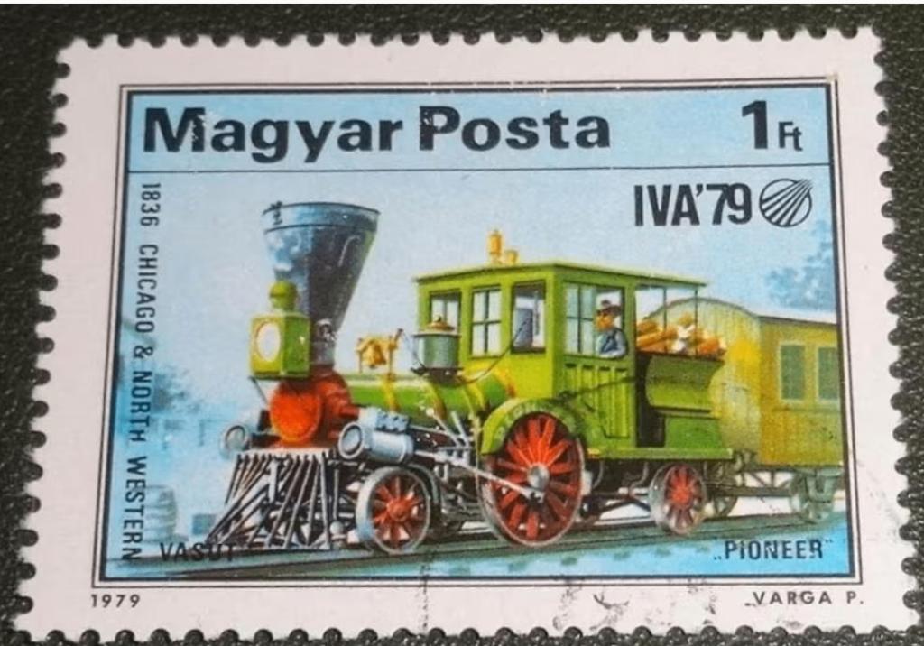 Hongarije - Michel 3345A Locomotieven - Treinen, Verzenden, Gestempeld, Treinen
