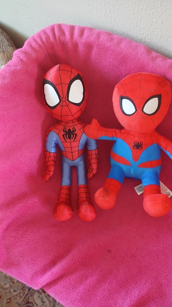 2x SPIDERMAN MARVEL SPREKEND, Ophalen of Verzenden, Zo goed als nieuw
