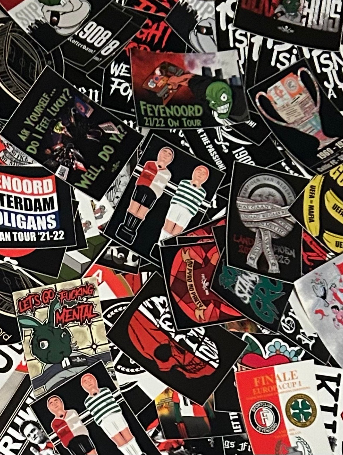 FRFC1908 stickers 100+ inc specials, Ophalen of Verzenden, Nieuw, Sport