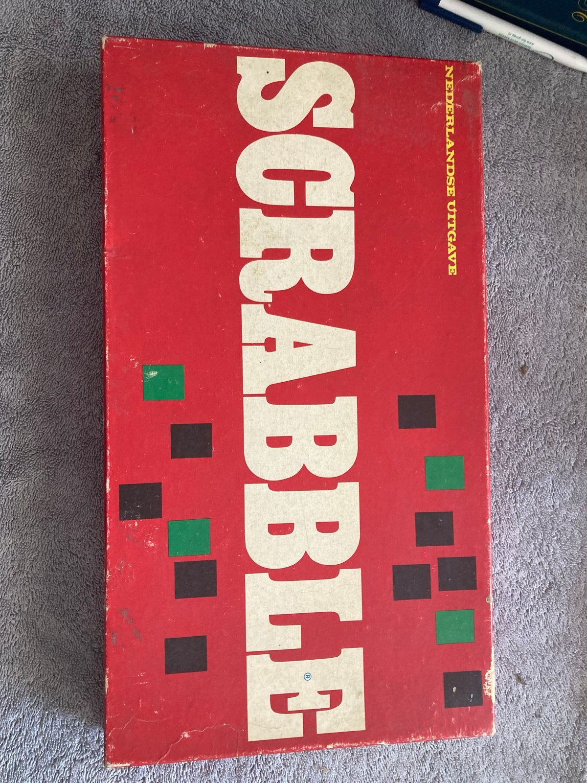 Vintage Scrabble Bordspel - Nederlandse Uitgave, Hobby en Vrije tijd, Gezelschapsspellen | Bordspellen, Drie of vier spelers, Verzenden