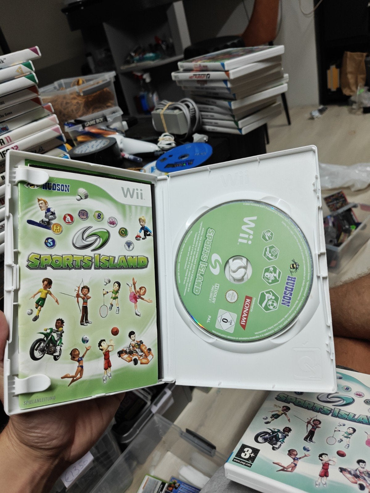 Sports Island Wii, Gebruikt, Hudson Soft, Onbekend, Eén computer