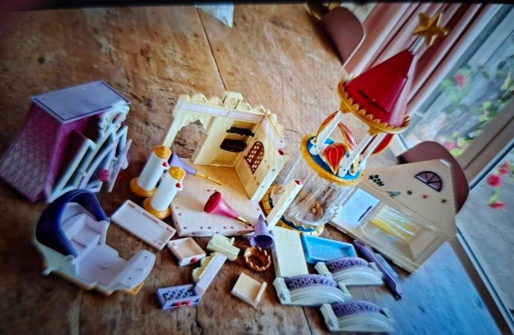 Restant Playmobil kasteel en prinses., Ophalen of Verzenden