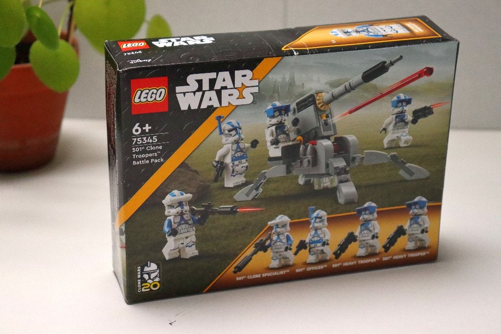 LEGO 75345 – 501st Clone Troopers Battle Pack – Nieuw, Kinderen en Baby's, Speelgoed | Duplo en Lego, Star Wars, Compleet, Lego