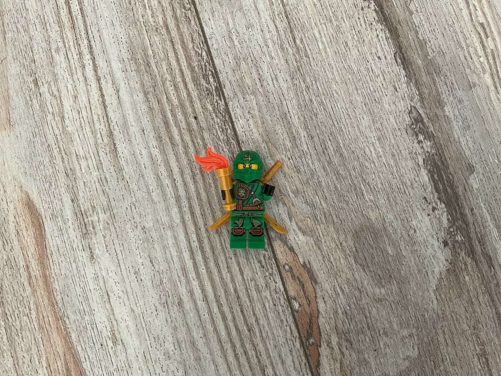 LEGO Ninjago Jungle Robe Lloyd (Topstaat) - njo0129, Lego, Ophalen of Verzenden, Zo goed als nieuw, Minifiguur