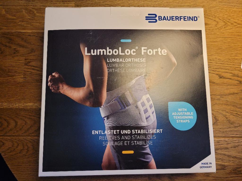 Bauerfeind Lumboloc Forte rugbrace maat 3, Diversen, Braces, Zo goed als nieuw, Ophalen of Verzenden