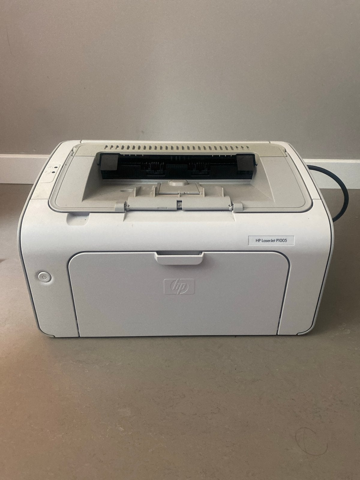 HP LaserJet P1005 Laserprinter - Compact en Betrouwbaar, Computers en Software, Printers, Gebruikt, Printer, Laserprinter, Zwart-en-wit printen