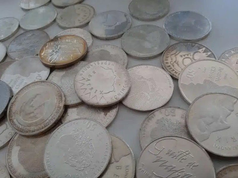 Zilveren 50 gulden Beatrix Nederland (Willekeurig jaartal), Postzegels en Munten, Edelmetalen en Baren, Ophalen of Verzenden, Zilver